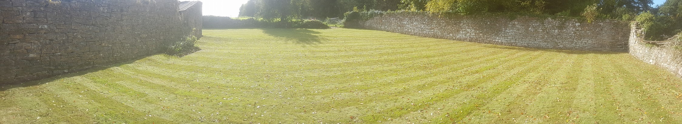 Freshly laid lawn by Hereford Fencing & Landscaping