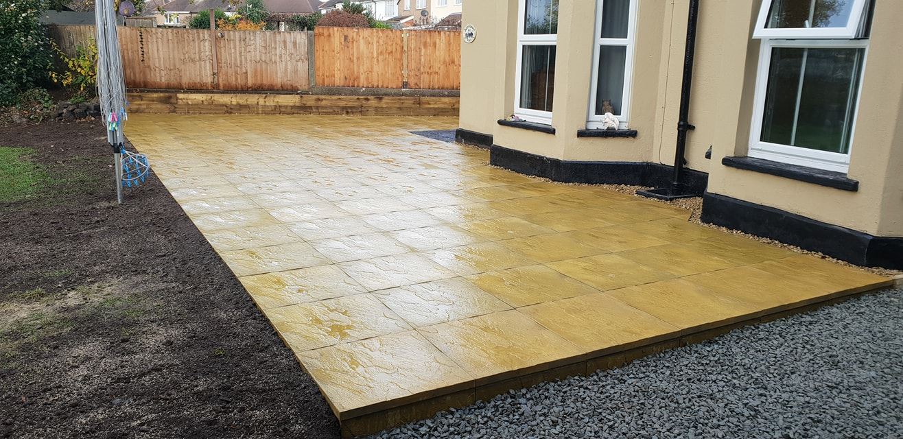 Patio at Station House